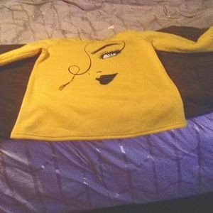 Sweater size large yellow